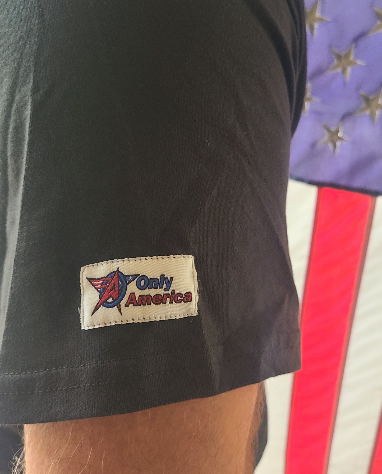 FRONT Full Logo - Men's/Unisex Crew T-Shirt - Made in USA