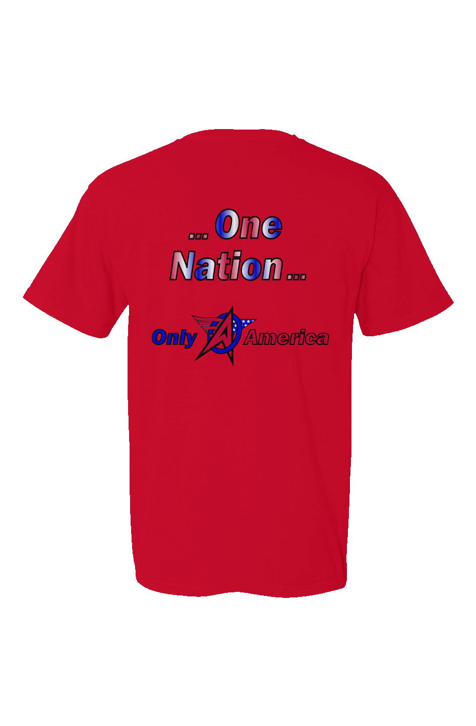 One Nation - Made in USA Short Sleeve Crew T-Shirt