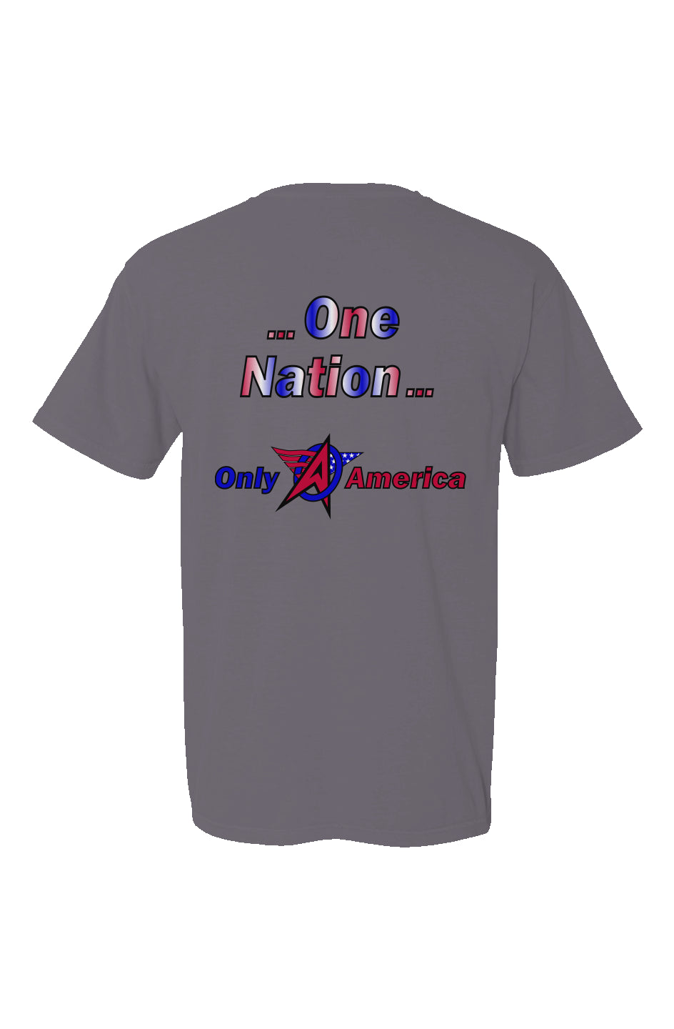 One Nation - Made in USA Short Sleeve Crew T-Shirt