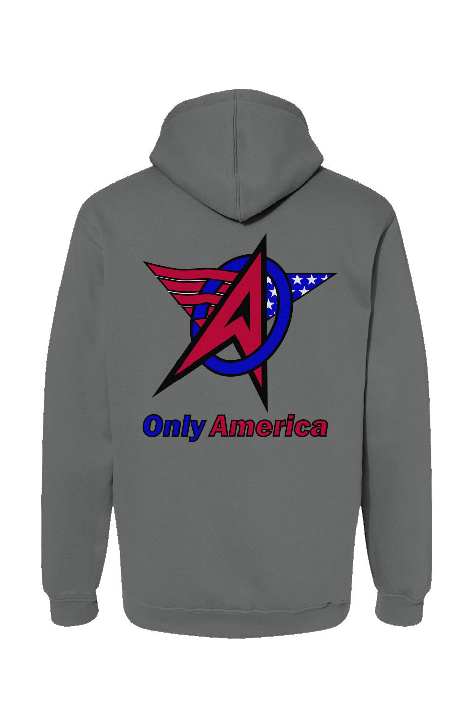 Full Logo - USA-Made Pullover Hoody