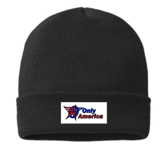 Stacked Logo Cuffed Beanie - Made in USA