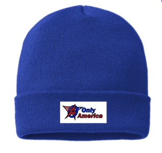 Stacked Logo Cuffed Beanie - Made in USA