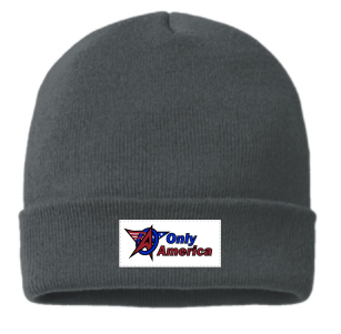 Stacked Logo Cuffed Beanie - Made in USA