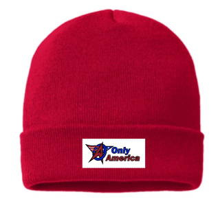 Stacked Logo Cuffed Beanie - Made in USA